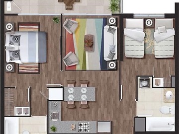 Venta / Departamento / Ñuñoa