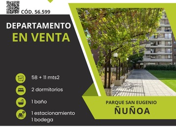 Venta / Departamento / Ñuñoa