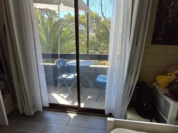 Terraza compartida por 2 dormitorios