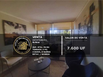 Venta / Departamento / Ñuñoa