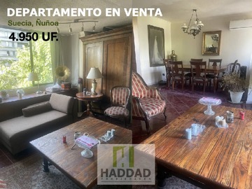 Venta / Departamento / Ñuñoa