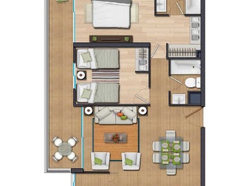 Venta / Departamento / Ñuñoa