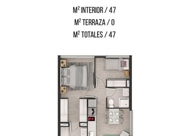 Venta / Departamento / Ñuñoa