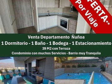 Venta / Departamento / Ñuñoa