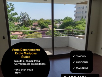 Venta / Departamento / Ñuñoa