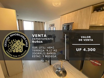 Venta / Departamento / Ñuñoa