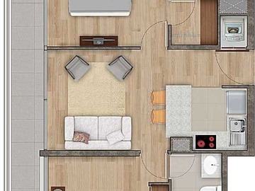 Venta / Departamento / Ñuñoa