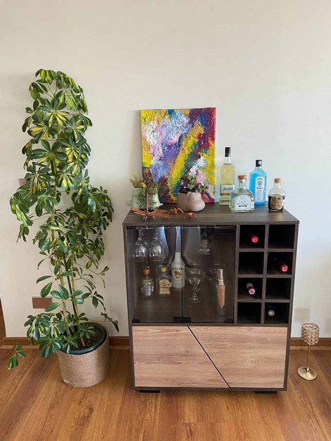 Espacio para mueble bar
