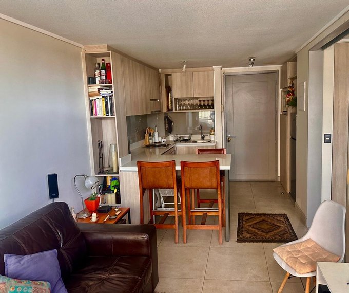 Living Comedor integrado a Cocina