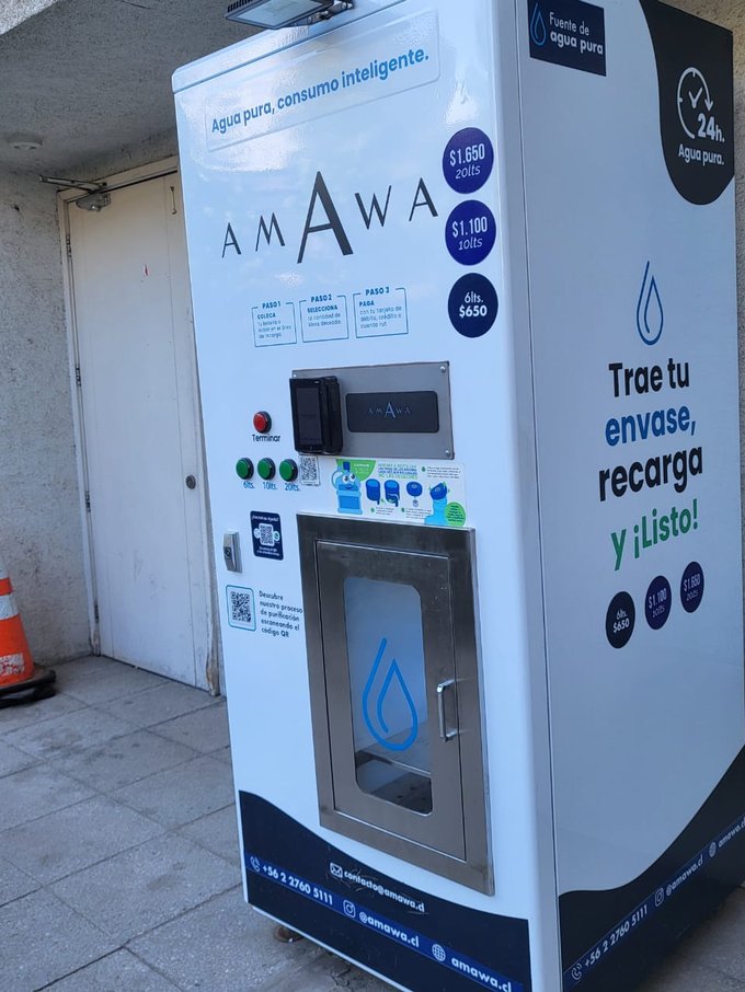 Máquina agua purificada