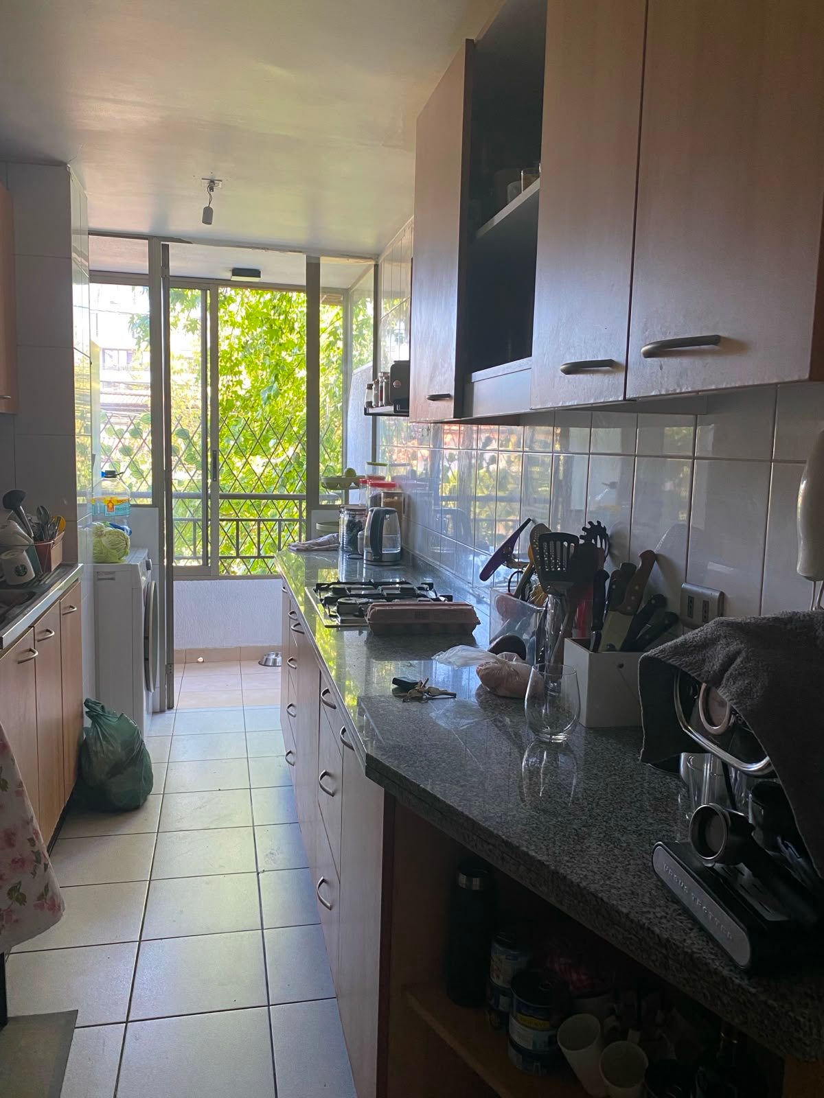 cocina y loggia