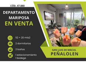 Venta / Departamento / Peñalolén