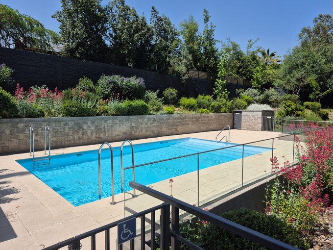 piscina exterior temperada