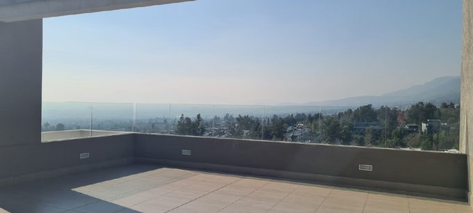 vista despejada desde quincho