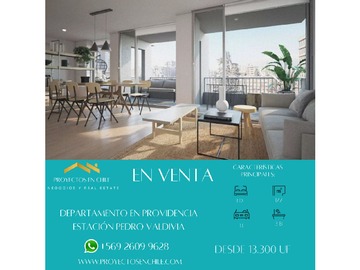 Venta / Departamento / Providencia