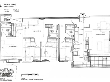 Venta / Departamento / Providencia