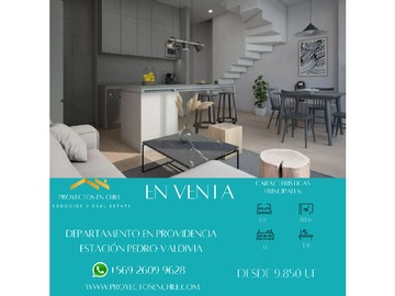 Venta / Departamento / Providencia