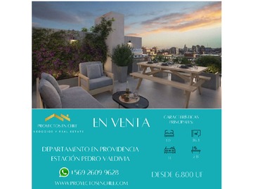 Venta / Departamento / Providencia