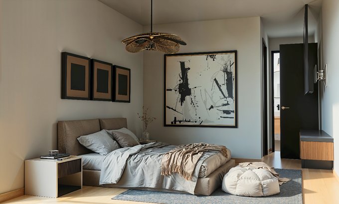 Diseño dormitorio principal