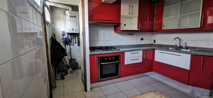 cocina y entrada Loggia
