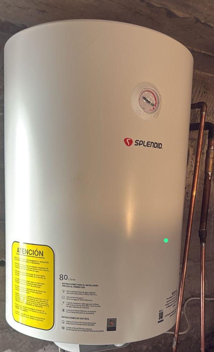 Termo eléctrico en bodega