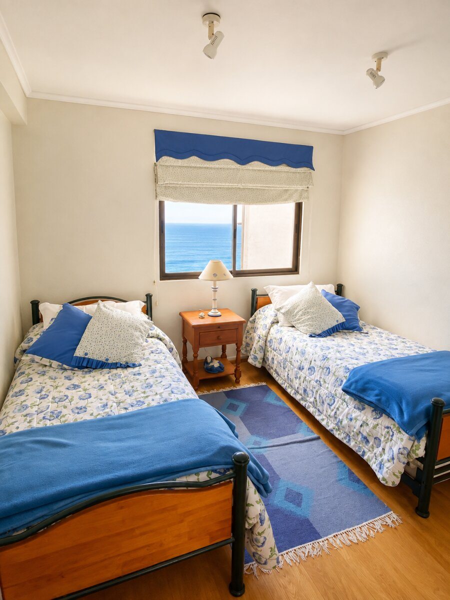 dormitorio 3 vista al mar