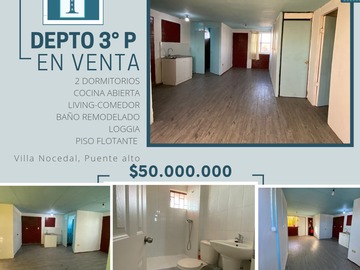 Venta / Departamento / Puente Alto