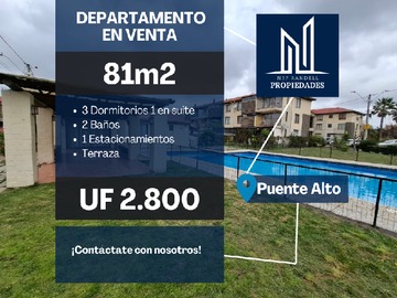 Venta / Departamento / Puente Alto