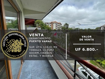 Venta / Departamento / Puerto Varas