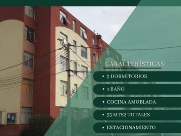 Venta / Departamento / Quilpué