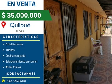 Venta / Departamento / Quilpué