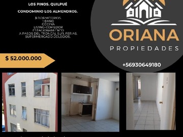 Venta / Departamento / Quilpué