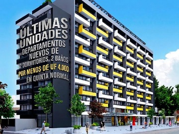Venta / Departamento / Quinta Normal
