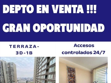 Venta / Departamento / Quinta Normal