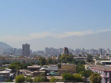 Vista oriente desde living
