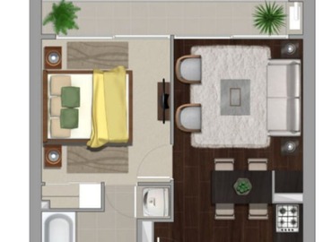 Venta / Departamento / Quinta Normal