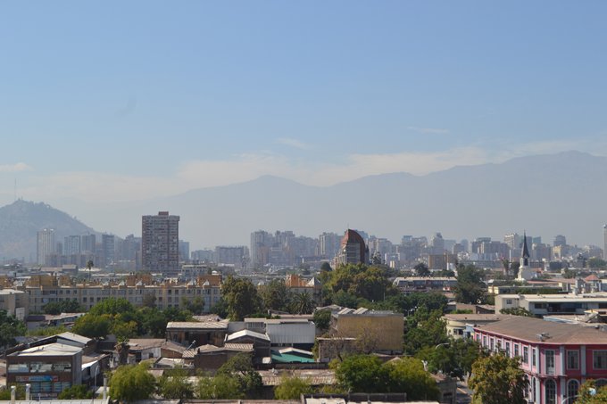 Vista oriente desde living