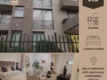 Venta / Departamento / Rancagua