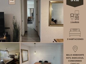 Venta / Departamento / Rancagua