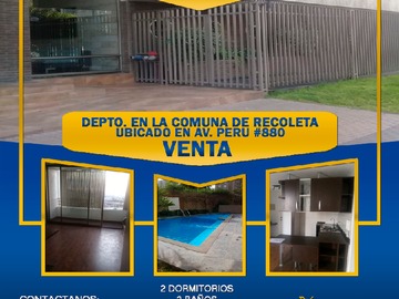 Venta / Departamento / Recoleta