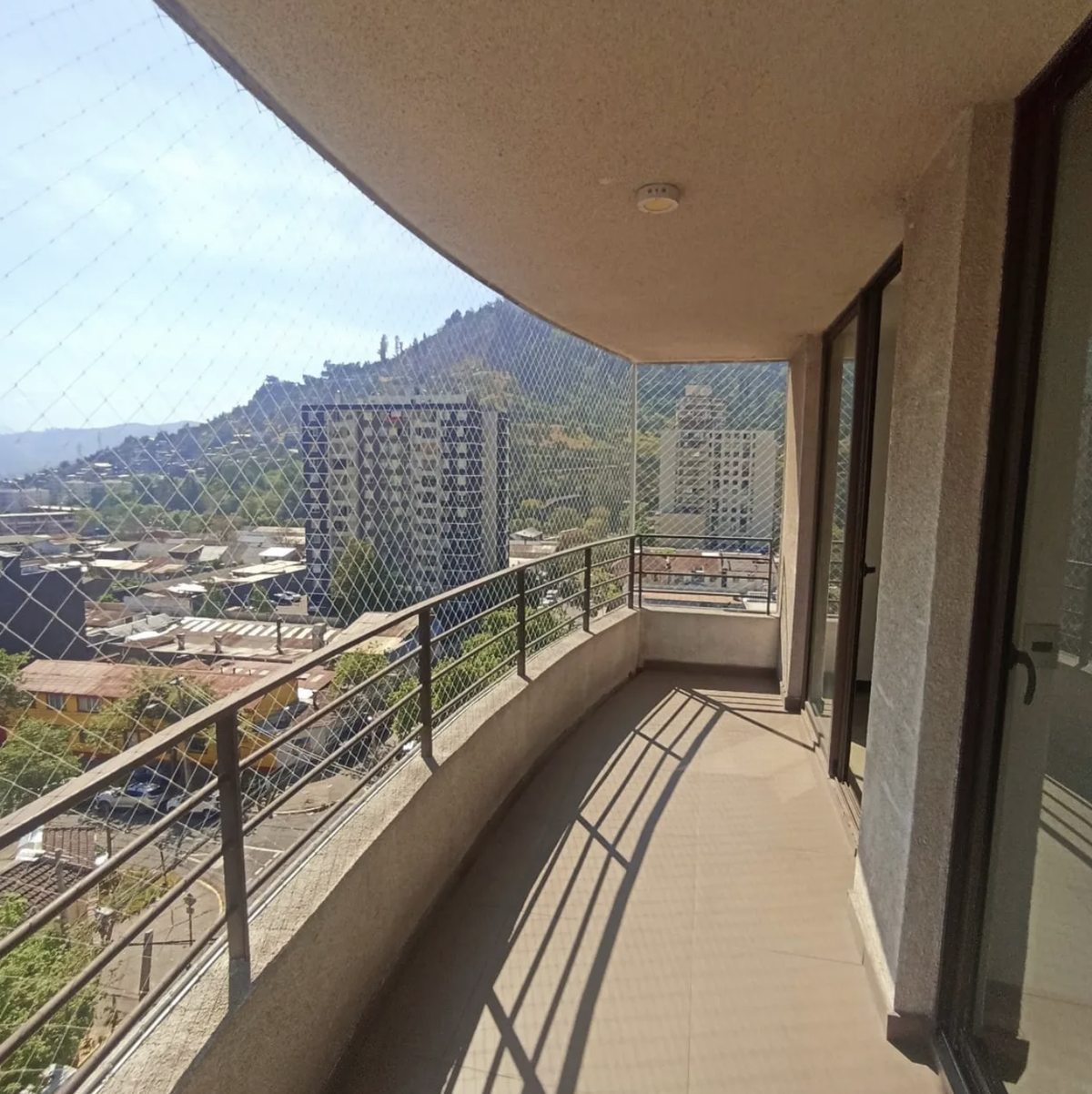 Terraza con vista Cerro Cristobál