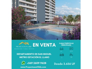 Venta / Departamento / San Miguel