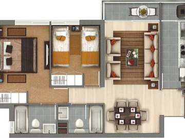 Venta / Departamento / San Miguel