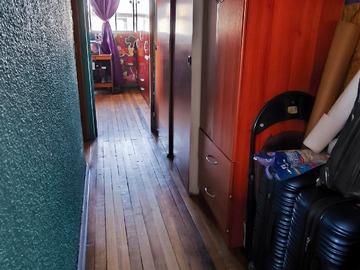 Pasillo hacia las habitaciones
