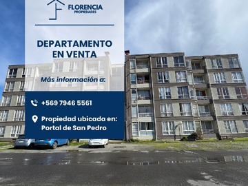 Venta / Departamento / San Pedro de la Paz