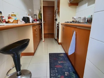 cocina cerrada y equipada