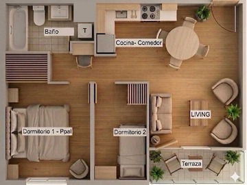 Venta / Departamento / Santiago