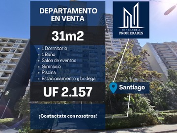 Venta / Departamento / Santiago