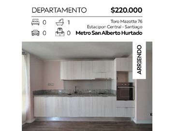 Venta / Departamento / Santiago