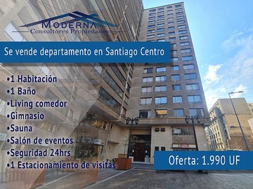 Venta / Departamento / Santiago